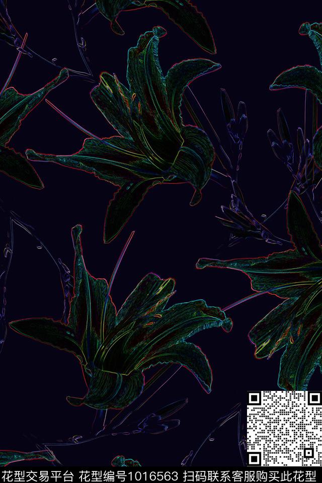 数码华亿平台素雅女装数码印花华亿平台下载（图片编号: 1016563） - 瓦栏（Walan）