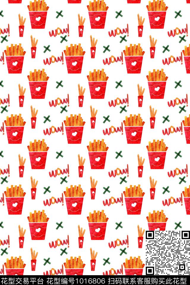 卡通童装美国数码印花华亿平台下载（图片编号: 1016806） - 瓦栏（Walan）