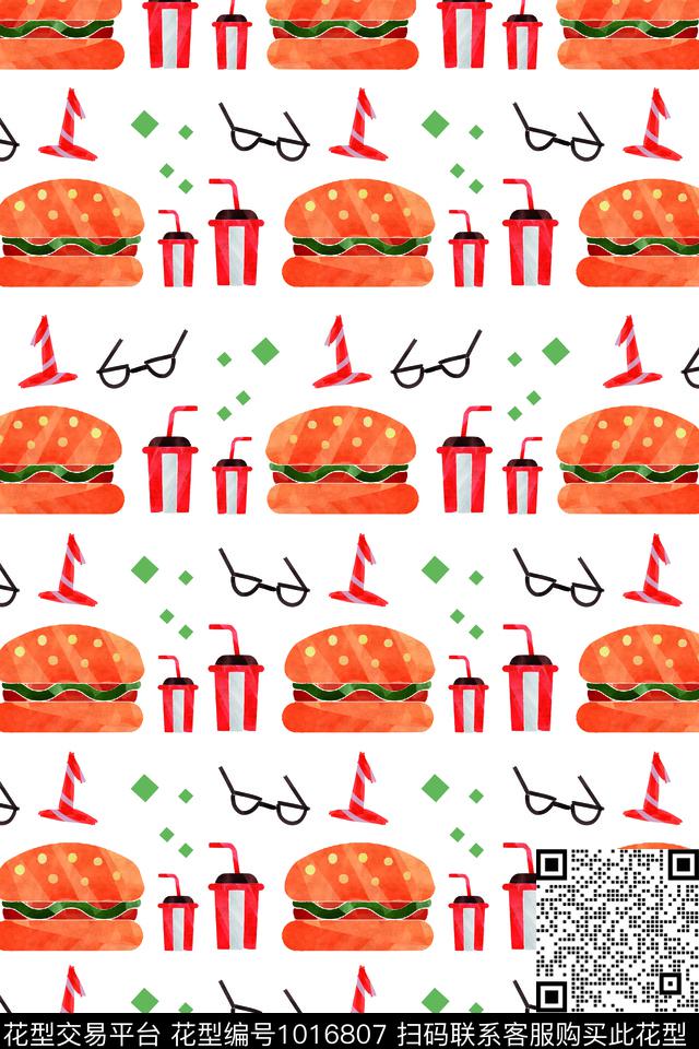 卡通童装美国数码印花华亿平台下载（图片编号: 1016807） - 瓦栏（Walan）