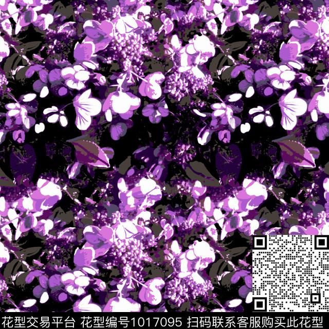 数码华亿平台花卉女装数码印花华亿平台下载（图片编号: 1017095） - 瓦栏（Walan）