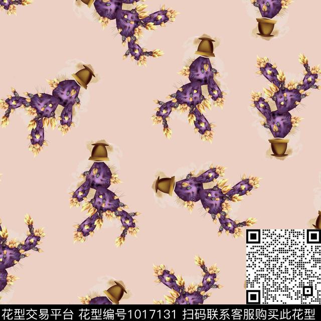 数码华亿平台花卉大牌风数码印花华亿平台下载（图片编号: 1017131） - 瓦栏（Walan）