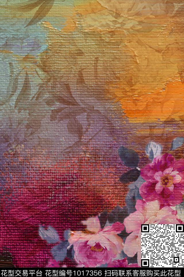 数码华亿平台定位花花卉数码印花华亿平台下载（图片编号: 1017356） - 瓦栏（Walan）