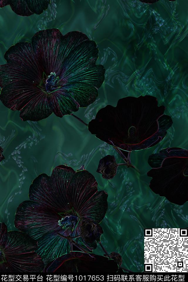 数码华亿平台素雅女装数码印花华亿平台下载（图片编号: 1017653） - 瓦栏（Walan）