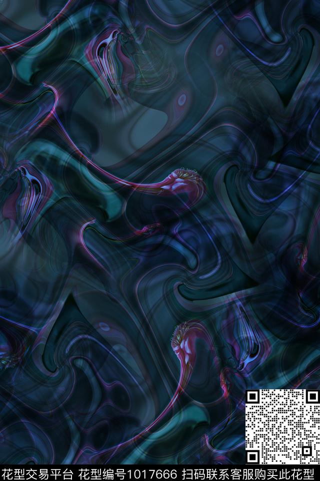 数码华亿平台素雅女装数码印花华亿平台下载（图片编号: 1017666） - 瓦栏（Walan）