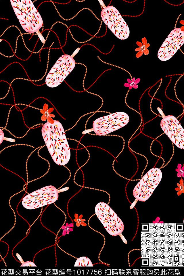 数码华亿平台趣味棒冰数码印花华亿平台下载（图片编号: 1017756） - 瓦栏（Walan）