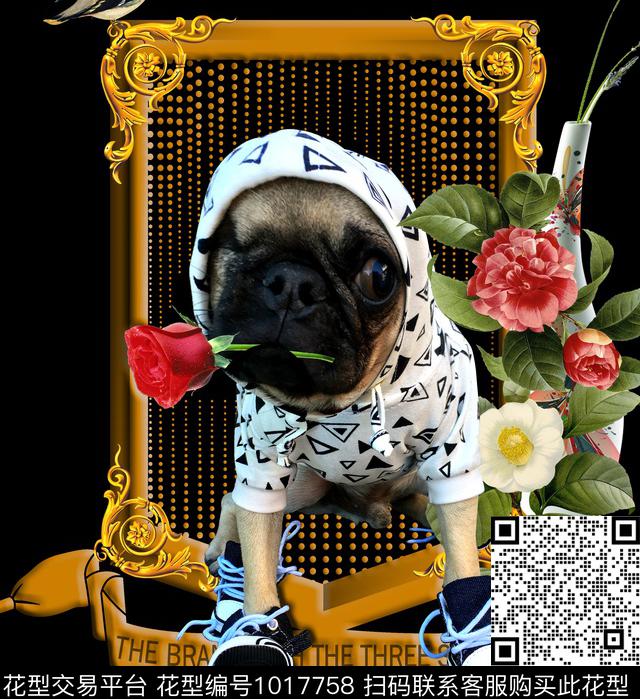 衬衫动物花卉数码华亿平台数码印花华亿平台下载（图片编号: 1017758） - 瓦栏（Walan）