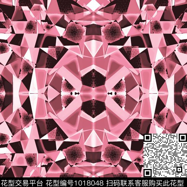 数码华亿平台女装大牌风数码印花华亿平台下载（图片编号: 1018048） - 瓦栏（Walan）