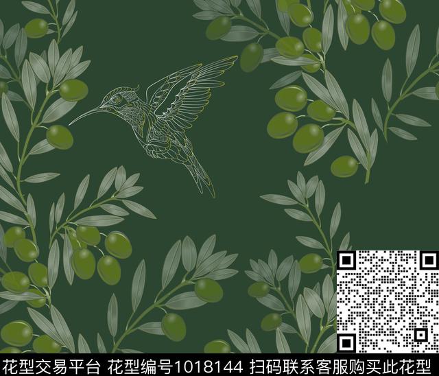 数码华亿平台花卉鸟/昆虫数码印花华亿平台下载（图片编号: 1018144） - 瓦栏（Walan）