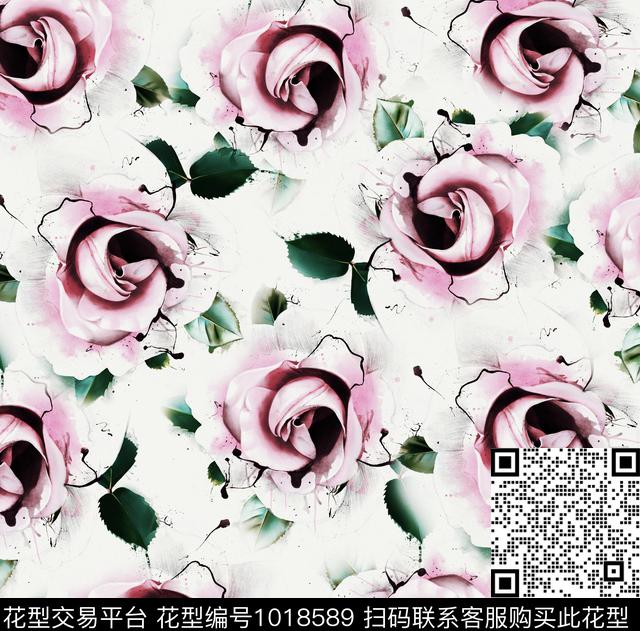 数码华亿平台花卉数码印花华亿平台下载（图片编号: 1018589） - 瓦栏（Walan）