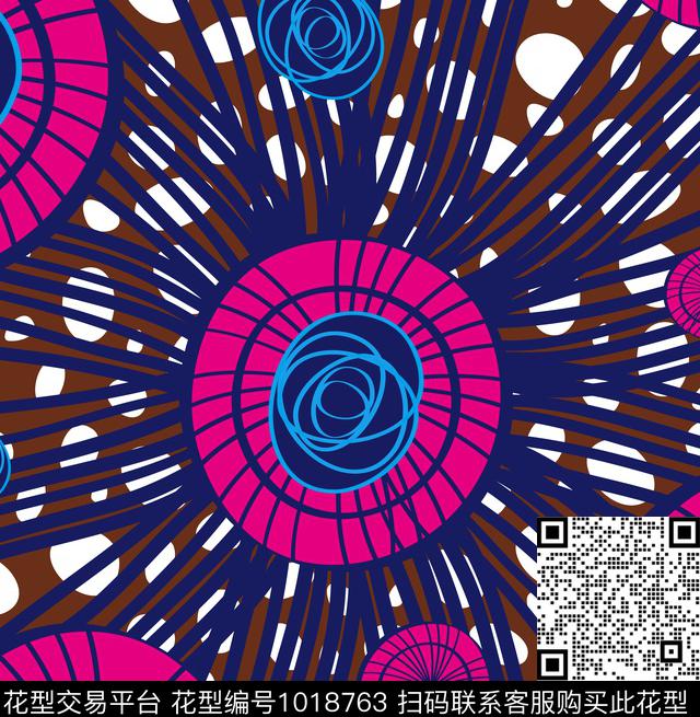 花卉潮牌玫瑰花数码印花华亿平台下载（图片编号: 1018763） - 瓦栏（Walan）