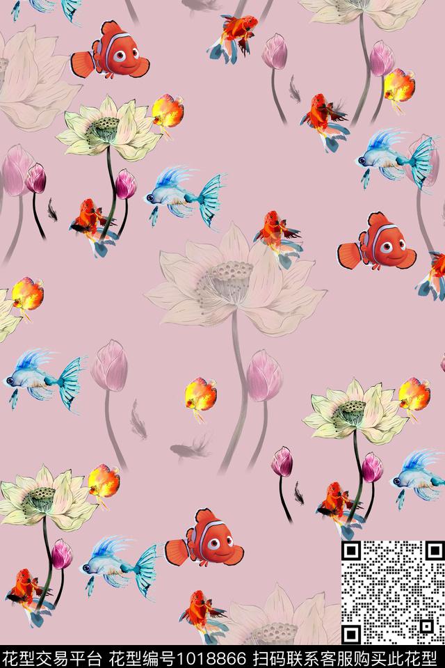 小碎花菊花玫瑰花数码印花华亿平台下载（图片编号: 1018866） - 瓦栏（Walan）