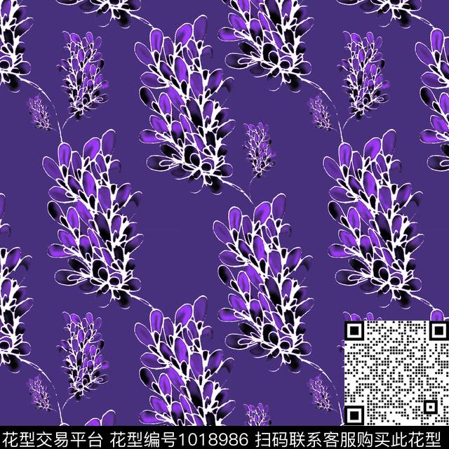 数码华亿平台花卉女装数码印花华亿平台下载（图片编号: 1018986） - 瓦栏（Walan）