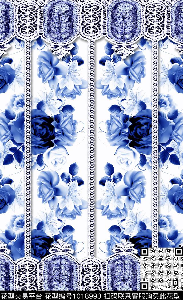 定位花女装网布蕾丝数码印花华亿平台下载（图片编号: 1018993） - 瓦栏（Walan）