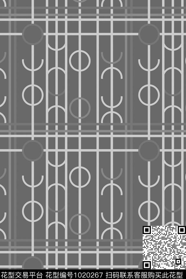 数码华亿平台抽象定位花传统印花华亿平台下载（图片编号: 1020267） - 瓦栏（Walan）