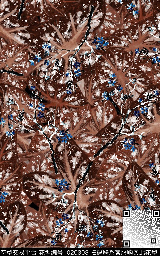 数码华亿平台抽象大牌风数码印花华亿平台下载（图片编号: 1020303） - 瓦栏（Walan）