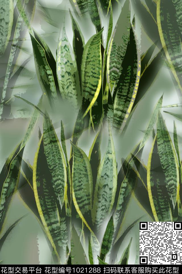 虎皮兰迷彩图案男装休闲花卉数码印花华亿平台下载（图片编号: 1021288） - 瓦栏（Walan）