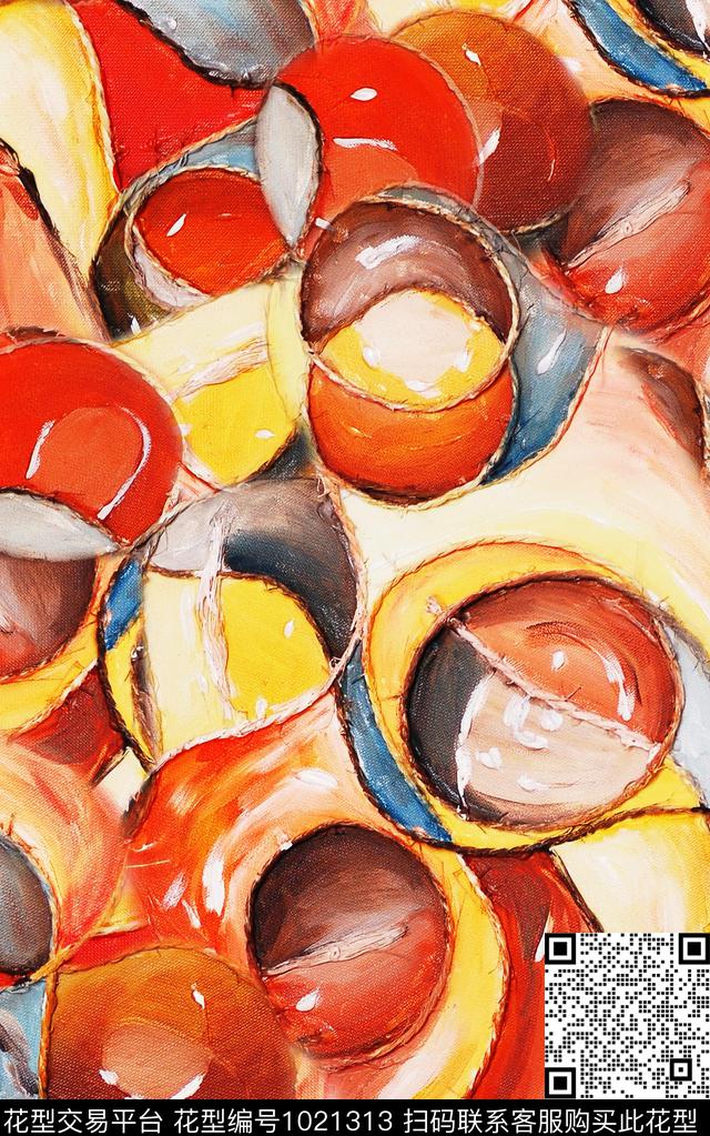 数码华亿平台抽象几何数码印花华亿平台下载（图片编号: 1021313） - 瓦栏（Walan）