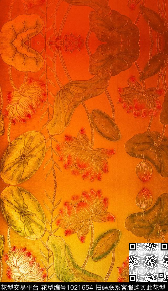 数码华亿平台民族风波西米亚数码印花华亿平台下载（图片编号: 1021654） - 瓦栏（Walan）