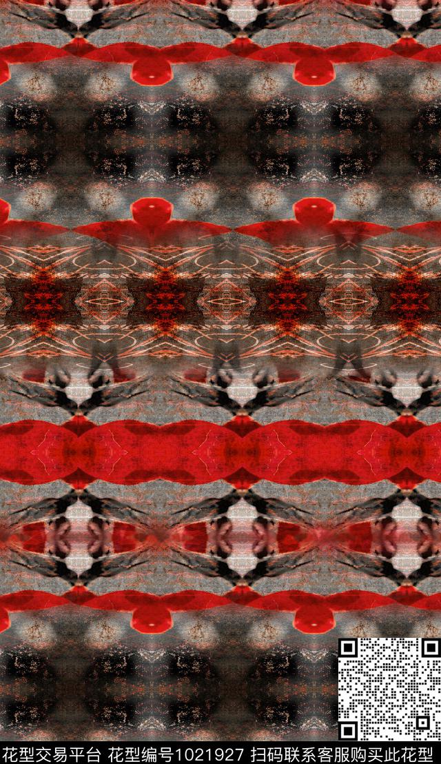 数码华亿平台波西米亚定位花数码印花华亿平台下载（图片编号: 1021927） - 瓦栏（Walan）