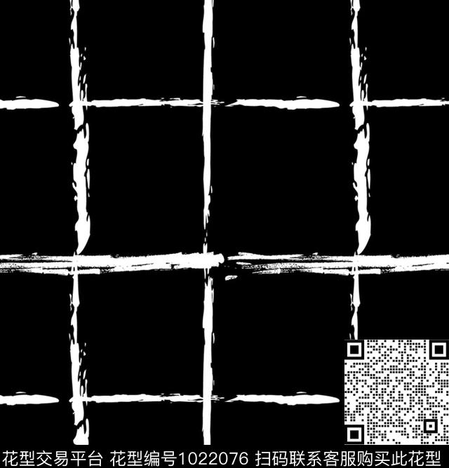 几何男装格子几何传统印花华亿平台下载（图片编号: 1022076） - 瓦栏（Walan）