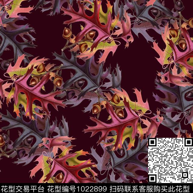 黑底花卉民族风大牌风数码印花华亿平台下载（图片编号: 1022899） - 瓦栏（Walan）