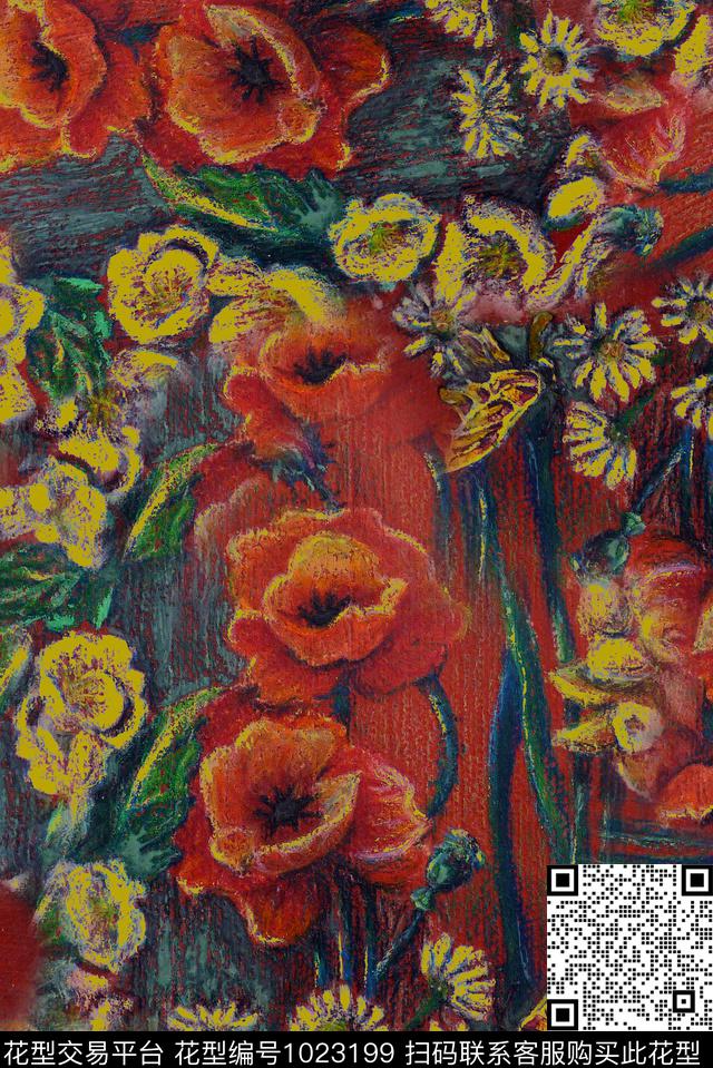 数码华亿平台香云纱复古数码印花华亿平台下载（图片编号: 1023199） - 瓦栏（Walan）