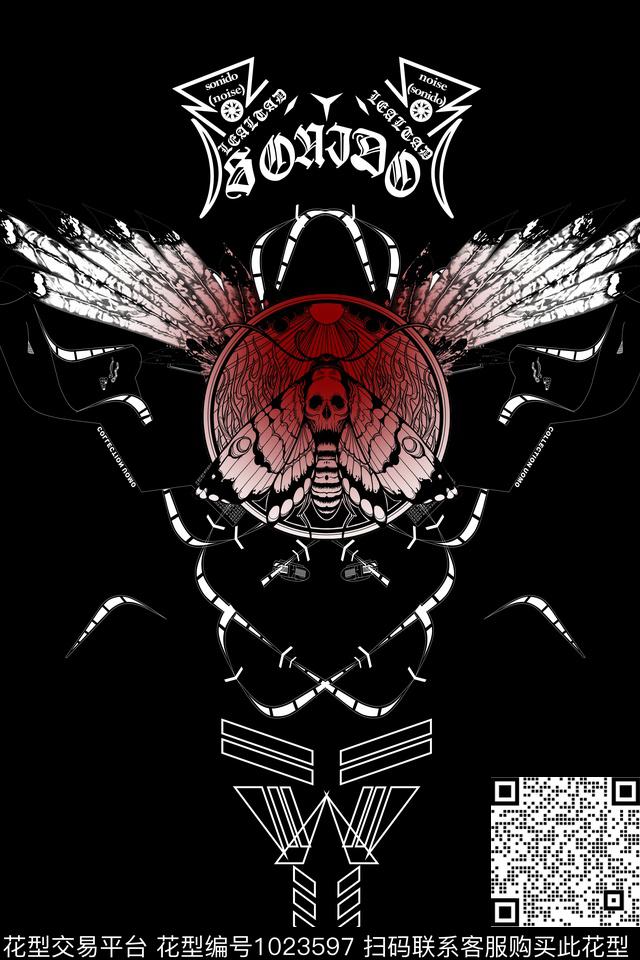 卡通抽象男装数码印花华亿平台下载（图片编号: 1023597） - 瓦栏（Walan）