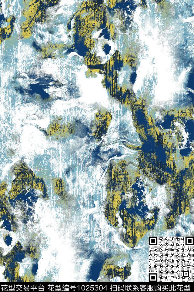 抽象花卉创意小碎花传统印花华亿平台下载（图片编号: 1025304） - 瓦栏（Walan）
