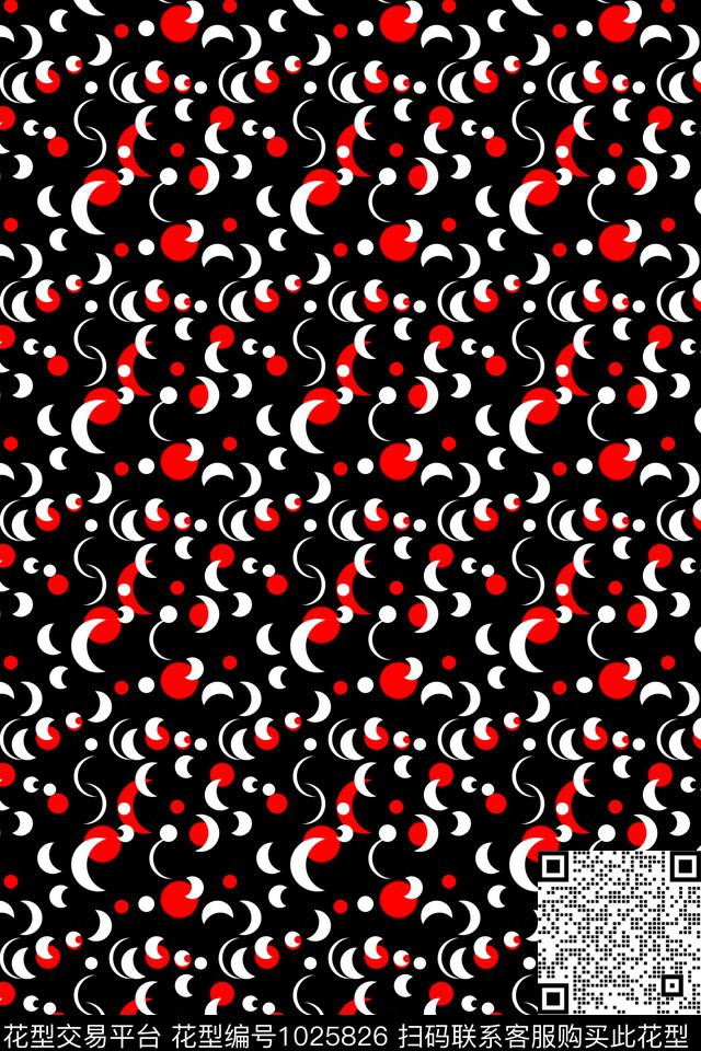 几何抽象男装休闲传统印花华亿平台下载（图片编号: 1025826） - 瓦栏（Walan）