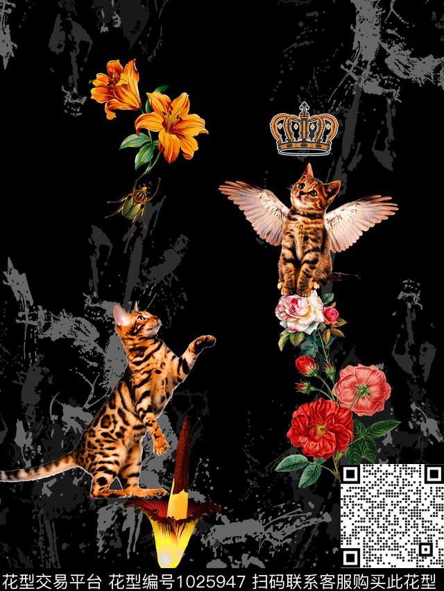 男装GUCCI大牌风数码印花华亿平台下载（图片编号: 1025947） - 瓦栏（Walan）