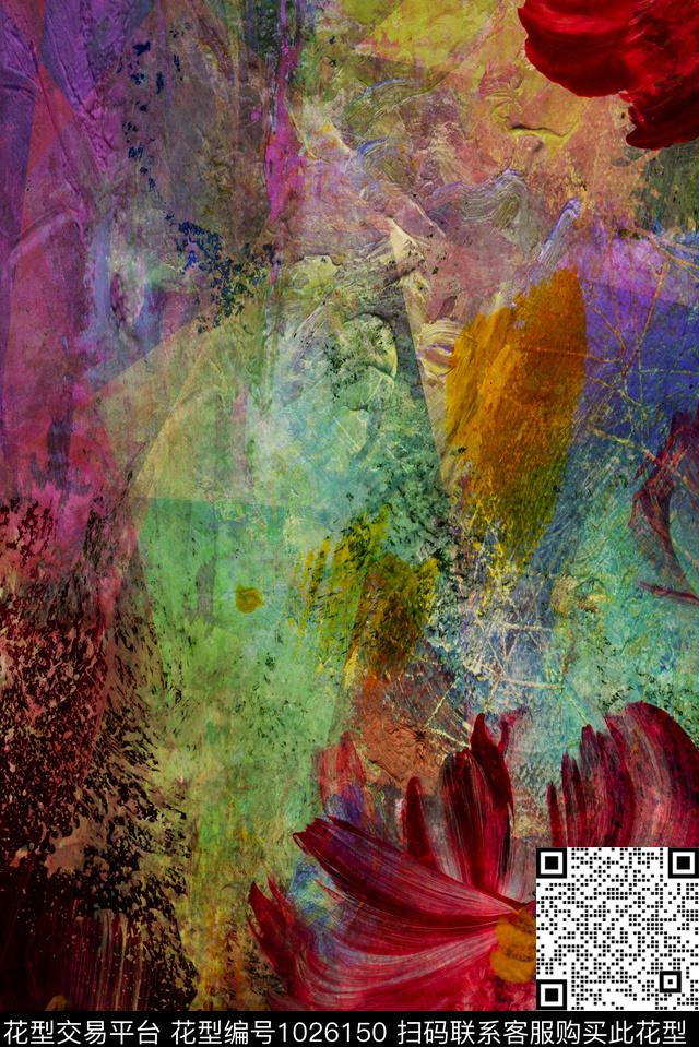 数码华亿平台定位花花卉数码印花华亿平台下载（图片编号: 1026150） - 瓦栏（Walan）