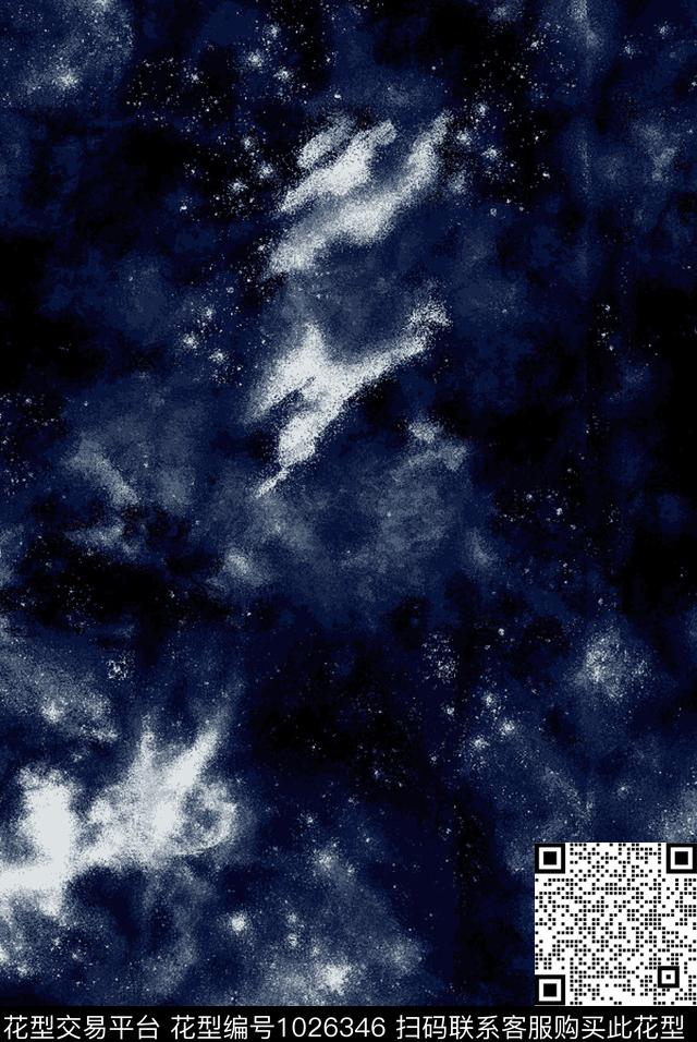 数码华亿平台抽象男装数码印花华亿平台下载（图片编号: 1026346） - 瓦栏（Walan）