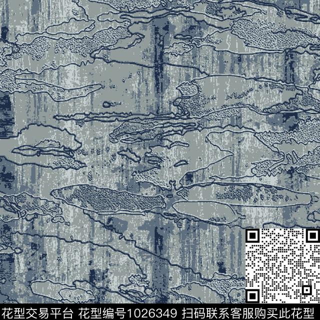 数码华亿平台抽象几何传统印花华亿平台下载（图片编号: 1026349） - 瓦栏（Walan）