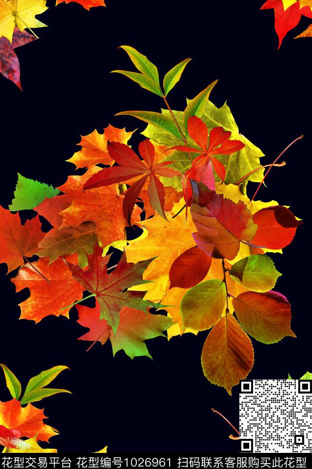 数码华亿平台花卉女装数码印花华亿平台下载（图片编号: 1026961） - 瓦栏（Walan）