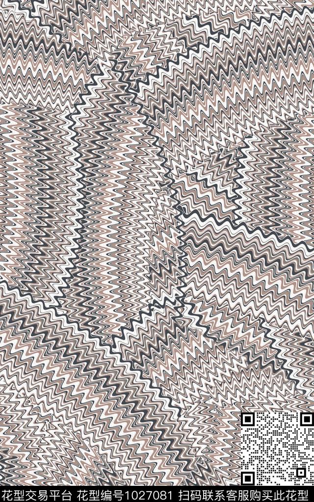 数码华亿平台几何大牌风数码印花华亿平台下载（图片编号: 1027081） - 瓦栏（Walan）