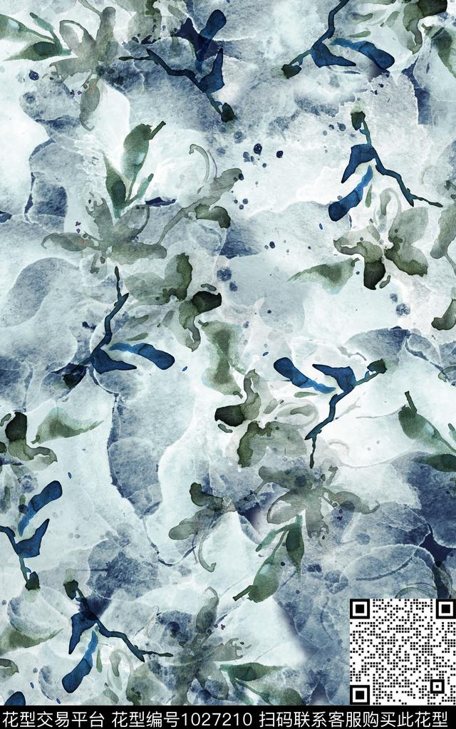 民族风花卉佩斯利数码印花华亿平台下载（图片编号: 1027210） - 瓦栏（Walan）