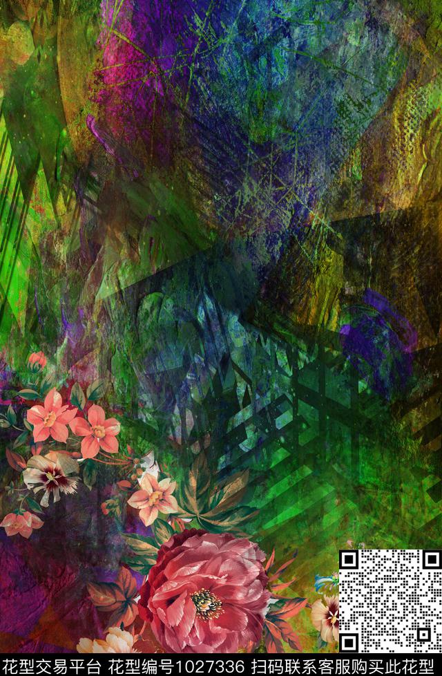 数码华亿平台定位花花卉数码印花华亿平台下载（图片编号: 1027336） - 瓦栏（Walan）