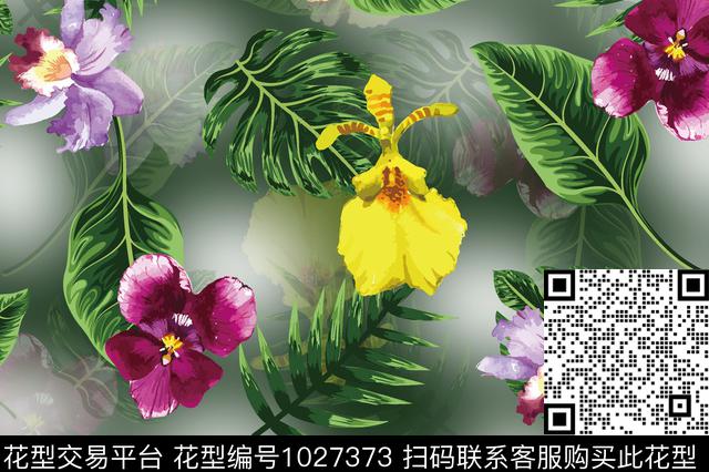 数码华亿平台小碎花月季花数码印花华亿平台下载（图片编号: 1027373） - 瓦栏（Walan）