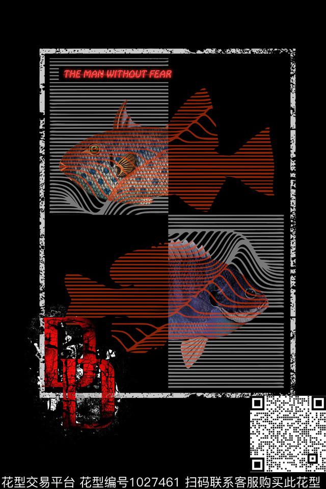 卡通趣味抽象数码印花华亿平台下载（图片编号: 1027461） - 瓦栏（Walan）