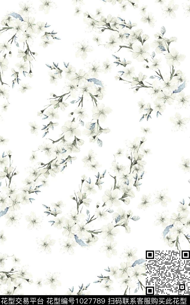 民族风小碎花花卉数码印花华亿平台下载（图片编号: 1027789） - 瓦栏（Walan）