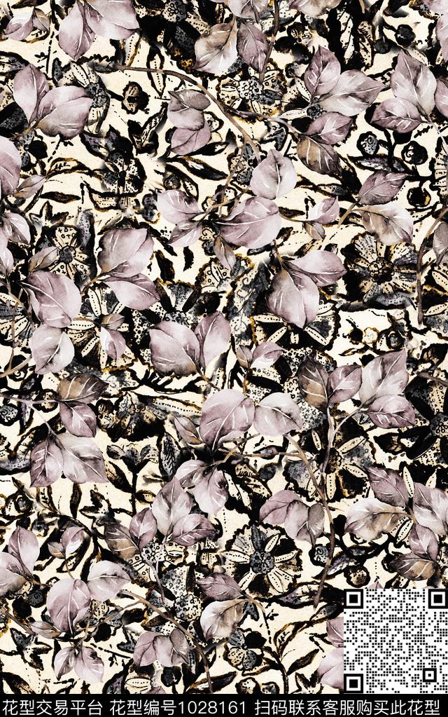 民族风花卉佩斯利数码印花华亿平台下载（图片编号: 1028161） - 瓦栏（Walan）