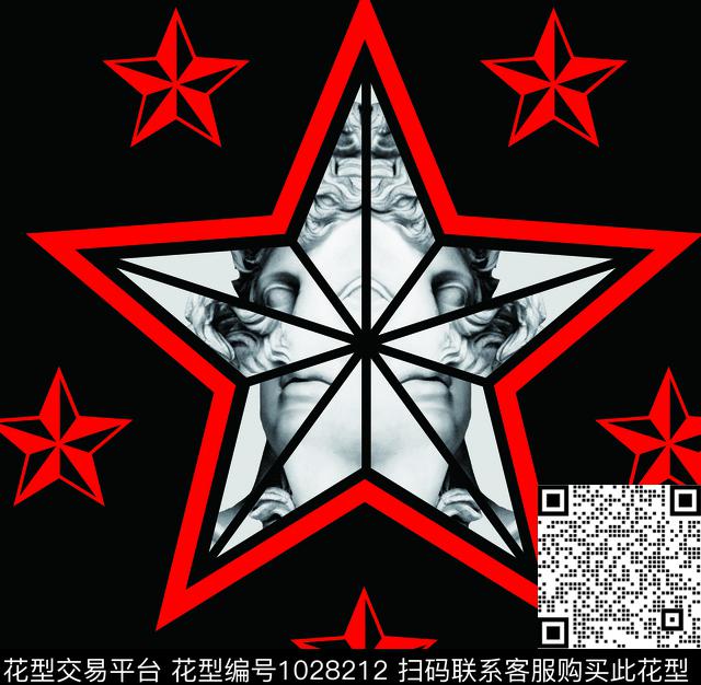 HBA男装大牌风传统印花华亿平台下载（图片编号: 1028212） - 瓦栏（Walan）