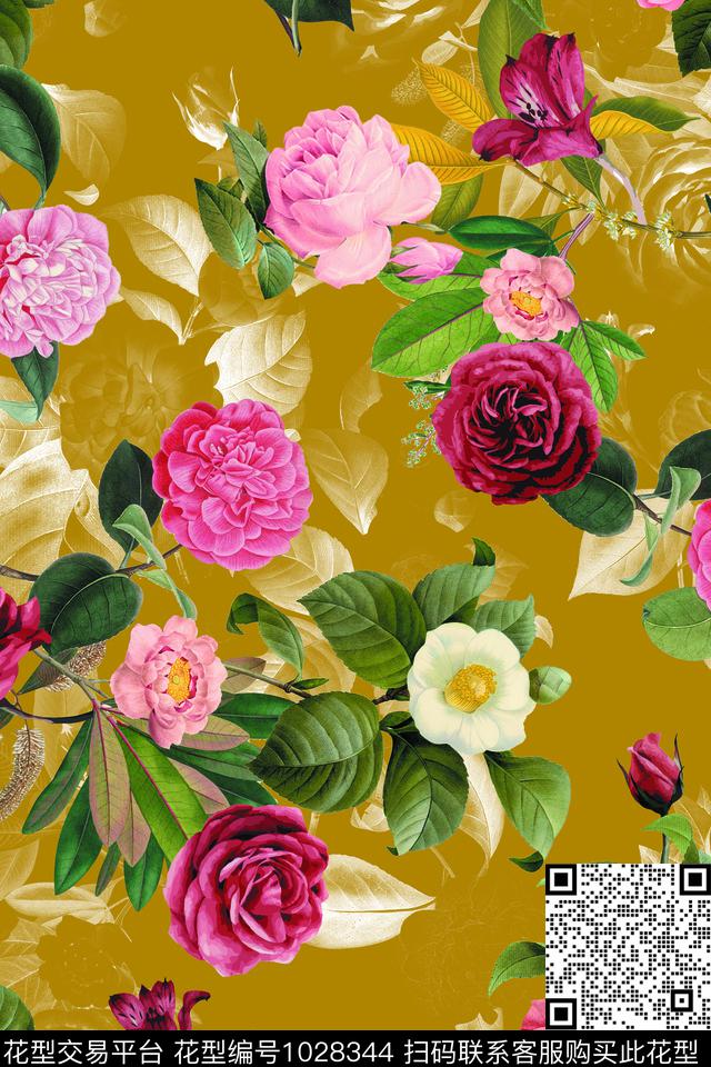 数码华亿平台油画华亿平台1/2接数码印花华亿平台下载（图片编号: 1028344） - 瓦栏（Walan）