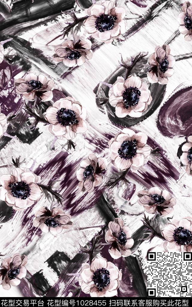 民族风花卉佩斯利数码印花华亿平台下载（图片编号: 1028455） - 瓦栏（Walan）