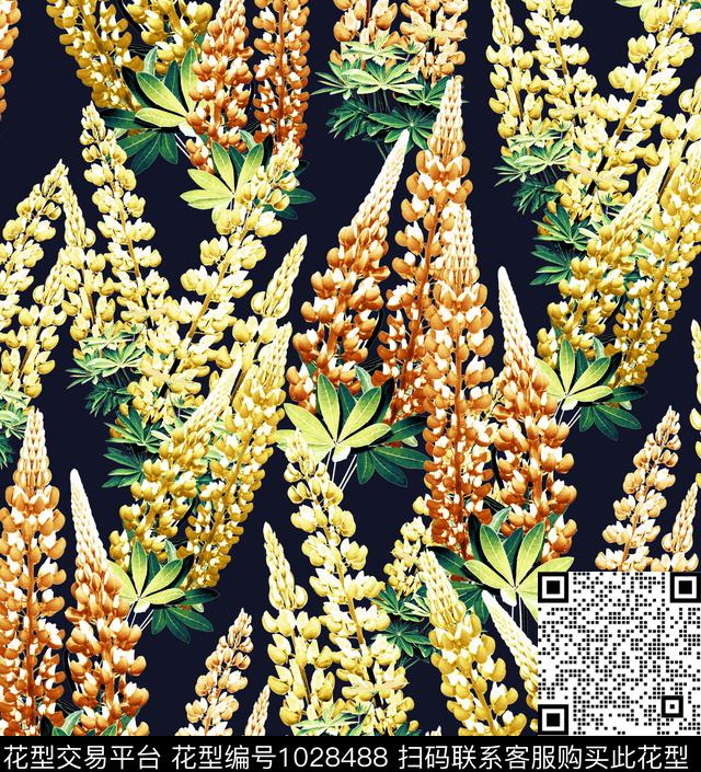 数码华亿平台花卉数码印花华亿平台下载（图片编号: 1028488） - 瓦栏（Walan）