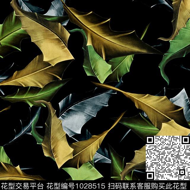 创意花卉坯布数码印花华亿平台下载（图片编号: 1028515） - 瓦栏（Walan）