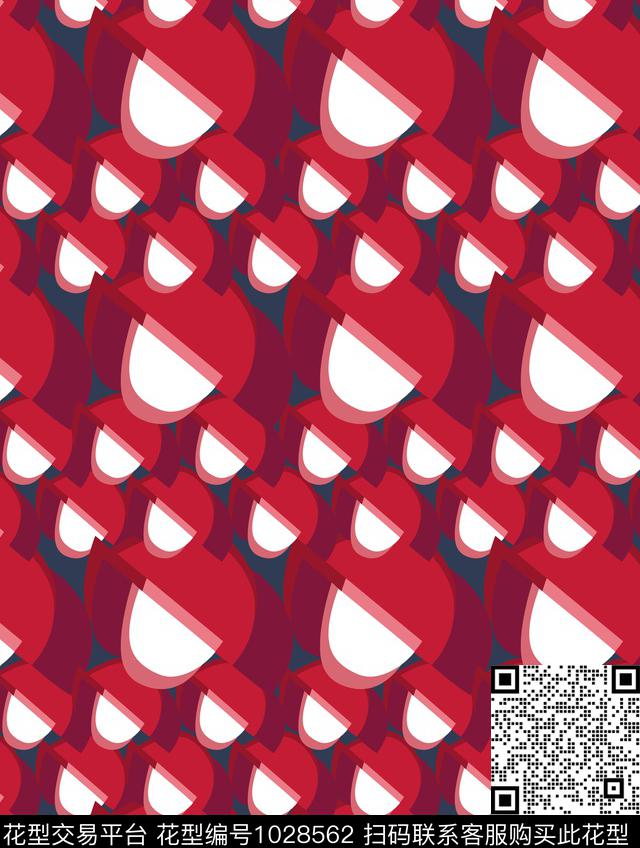 几何趋势华亿平台传统印花华亿平台下载（图片编号: 1028562） - 瓦栏（Walan）