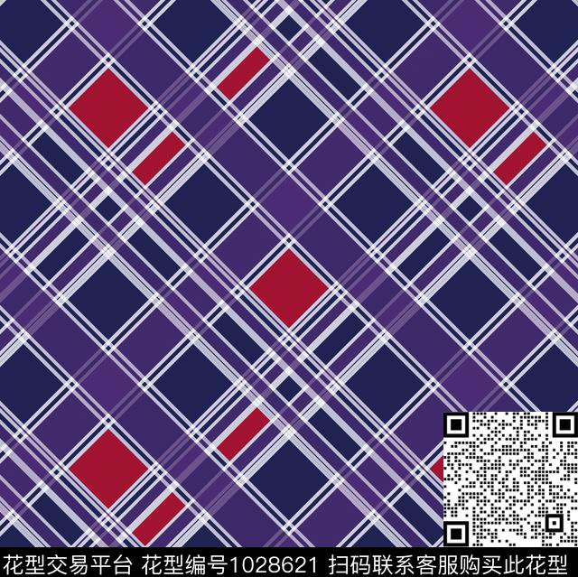 几何格子条格传统印花华亿平台下载（图片编号: 1028621） - 瓦栏（Walan）