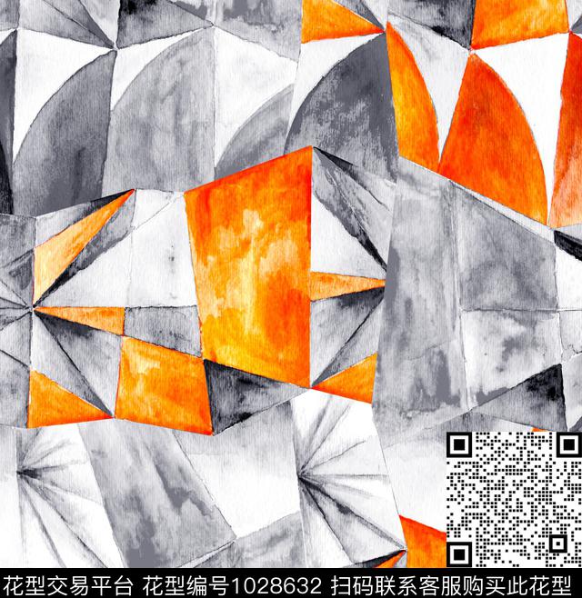 数码华亿平台花卉大牌风数码印花华亿平台下载（图片编号: 1028632） - 瓦栏（Walan）