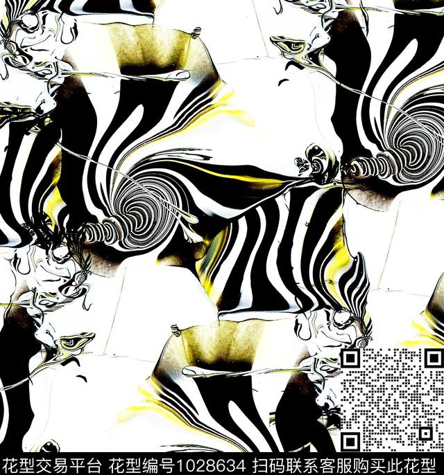 数码华亿平台花卉大牌风数码印花华亿平台下载（图片编号: 1028634） - 瓦栏（Walan）